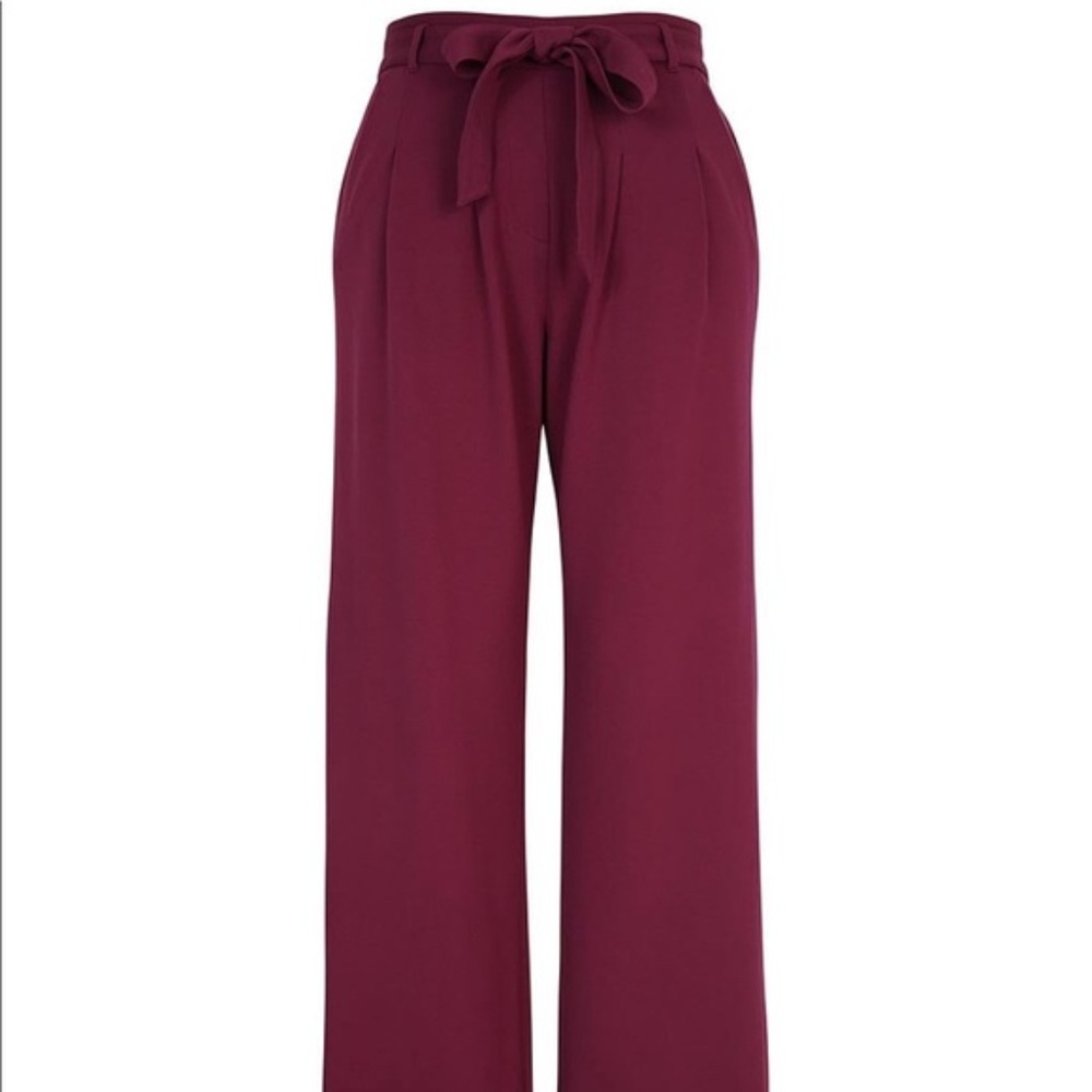 NWT Melissa McCarthy Plus Size Purple Pant 2X
